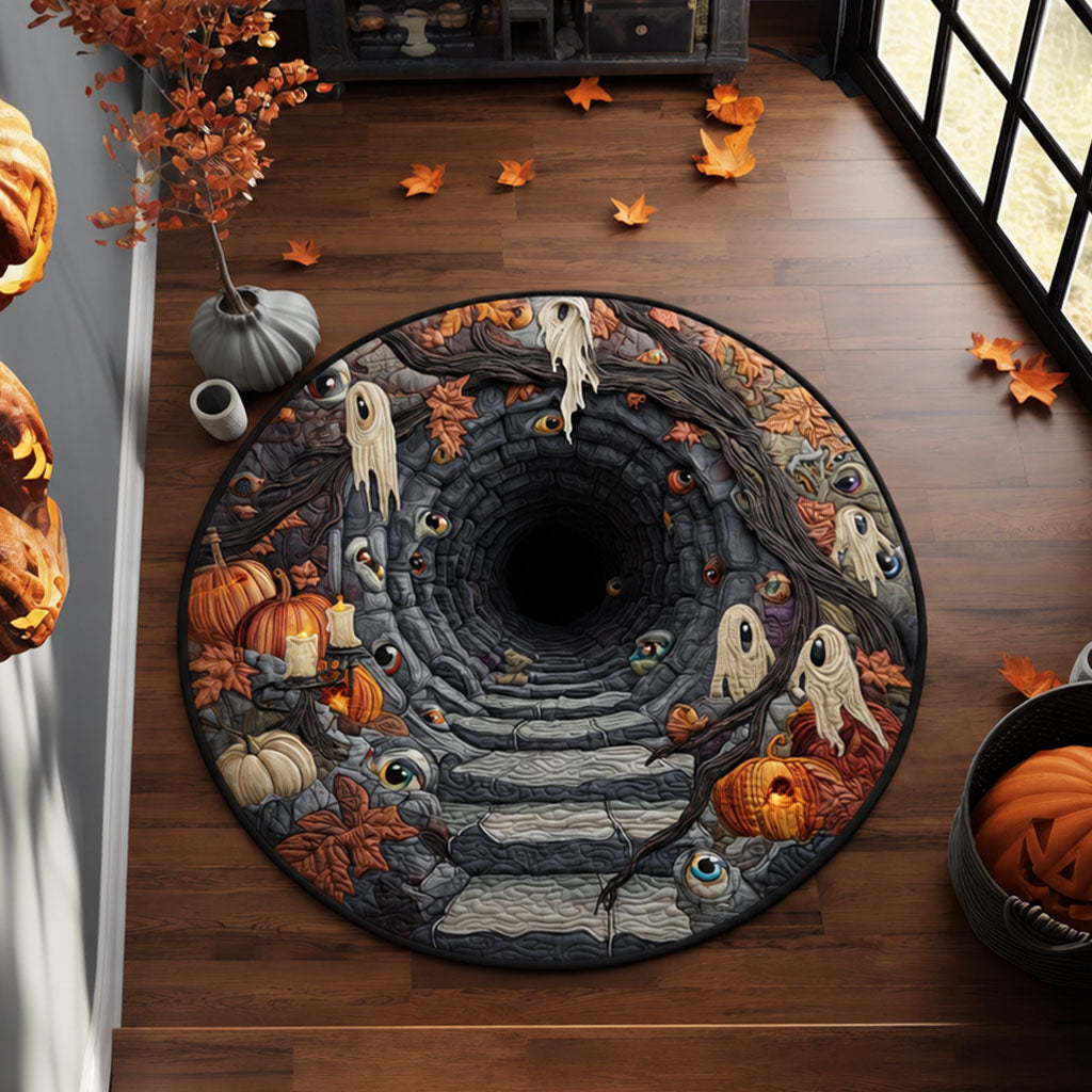 Into the Hollow Quilted Round Mat NCU0PT11864