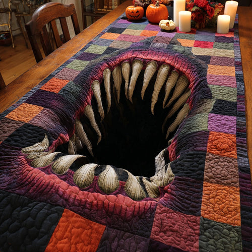 Into the Hungry Hollow Quilted Table Runner NCU0PT11848
