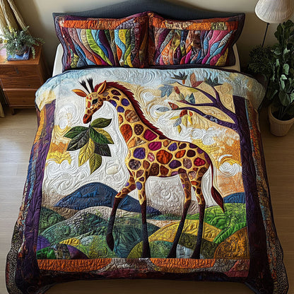 Into the Wild 3-Piece Quilted Bedding Set NCU0PT4354