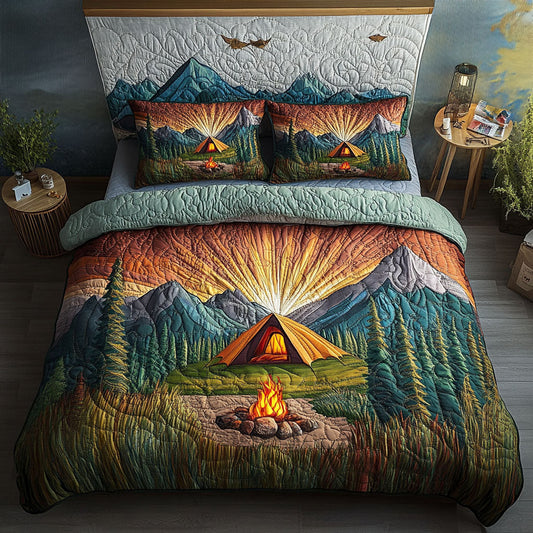 Into the Wild 3-Piece Quilted Bedding Set NCU0PT4569