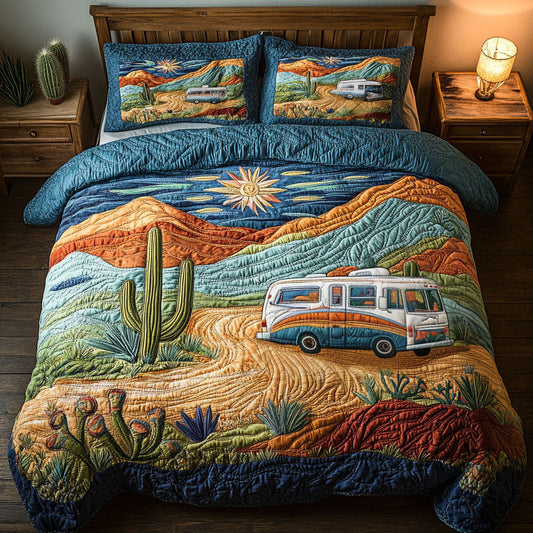 Into the Wild Desert 3-Piece Quilted Bedding Set NCU0PT6127