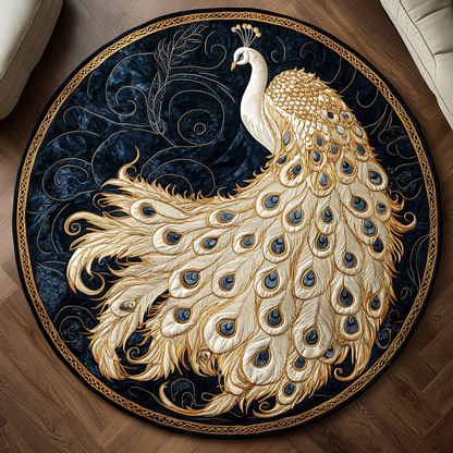 Iridescent Charm Quilted Round Mat NCU0DK5404