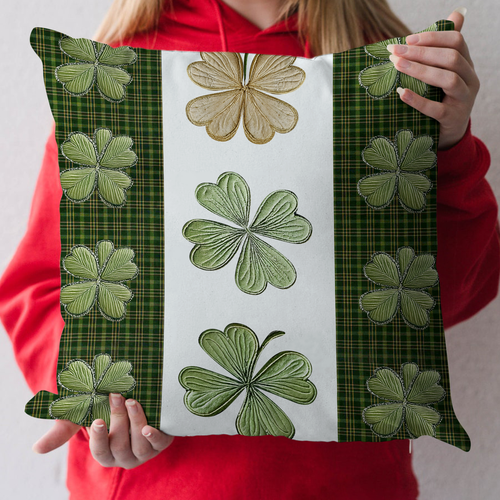 Irish Luck Quilted Pillow Case NCU0NT3580