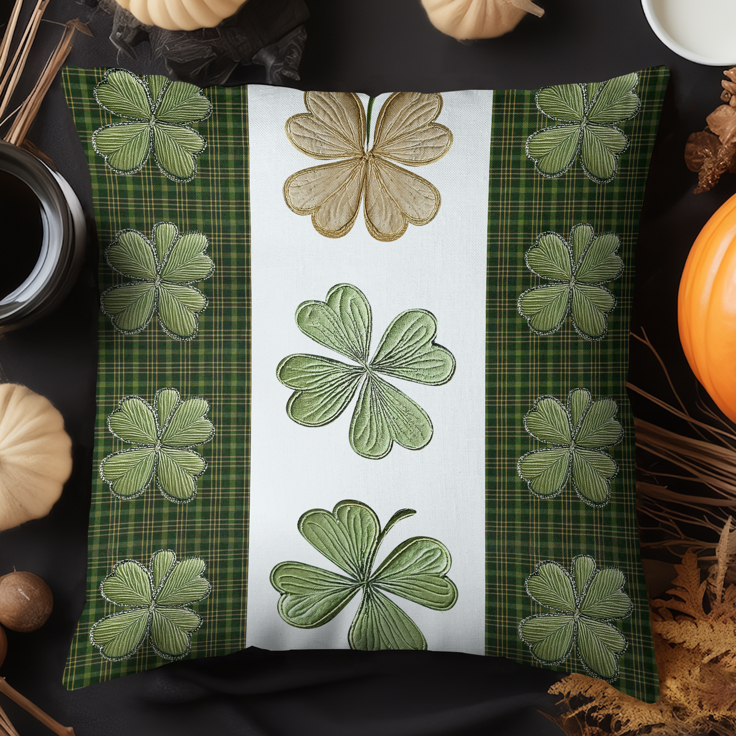 Irish Luck Quilted Pillow Case NCU0NT3580