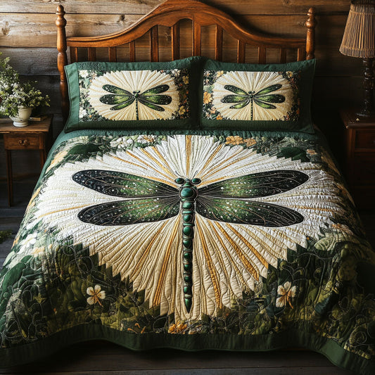 Irish Charm Wings 3-Piece Quilted Bedding Set NCU0PT3405