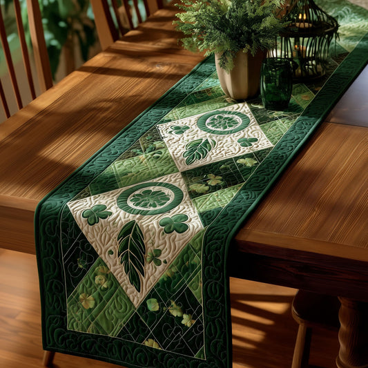 Irish Garden Touch Quilted Table Runner NCU0PT11312