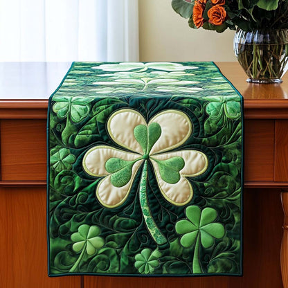 Irish Luck Quilted Table Runner NCU0NT1620