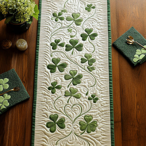 Irish Meadow Quilted Table Runner NCU0NT12047