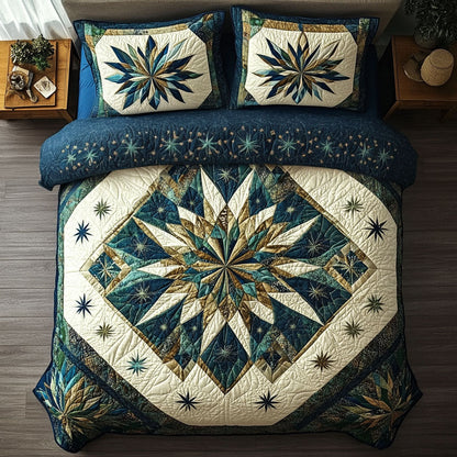 Irish Star Shine 3-Piece Quilted Bedding Set NCU0PT6841
