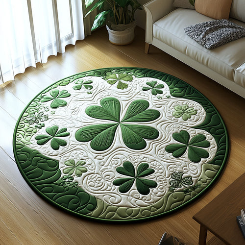Irish Whisper Quilted Round Mat NCU0PT3577