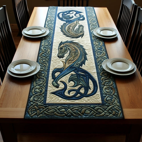 Iron Horse Quilted Table Runner NCU0PT6815