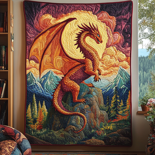 Iron Scales Quilted Blanket NCU0DV5116