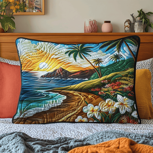 Island Breeze Quilted Bedding Pillow Case NCU0DV5332