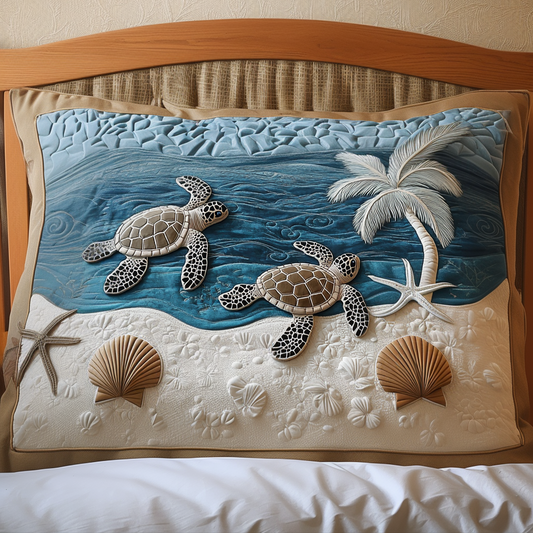 Island Roamer Quilted Bedding Pillow Case NCU0NT7267