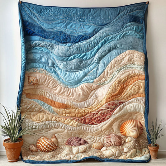 Island Bloom Quilted Blanket NCU0NT7259