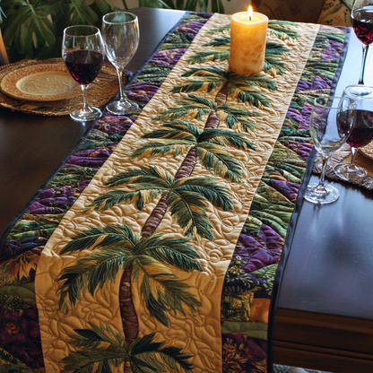 Island Charm Quilted Table Runner NCU0VH4890