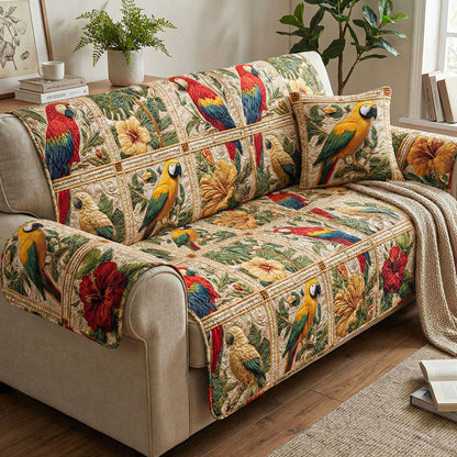 Island Colors Quilted Sofa Cover NCU0NT12159