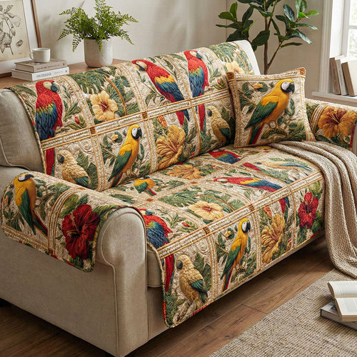 Island Colors Quilted Sofa Cover NCU0NT12159