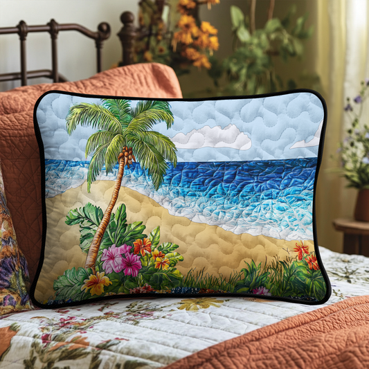 Island Escape Quilted Bedding Pillow Case NCU0DK6355