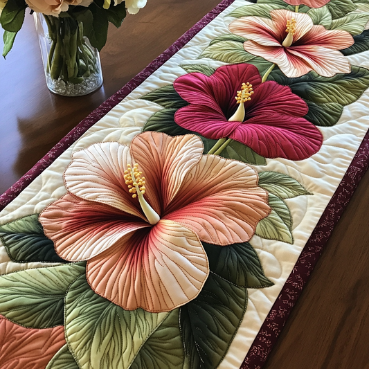 Island Escape Quilted Table Runner NCU0VL1957