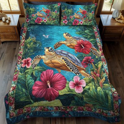 Island Explorer 3-Piece Quilted Bedding Set NCU0DK2071