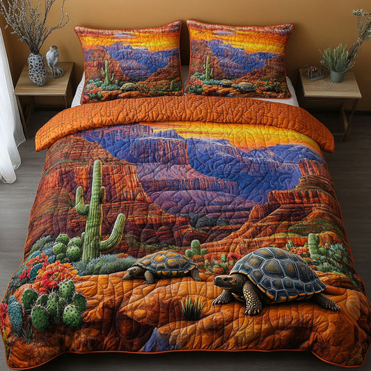 Island Glide 3-Piece Quilted Bedding Set NCU0NT7035