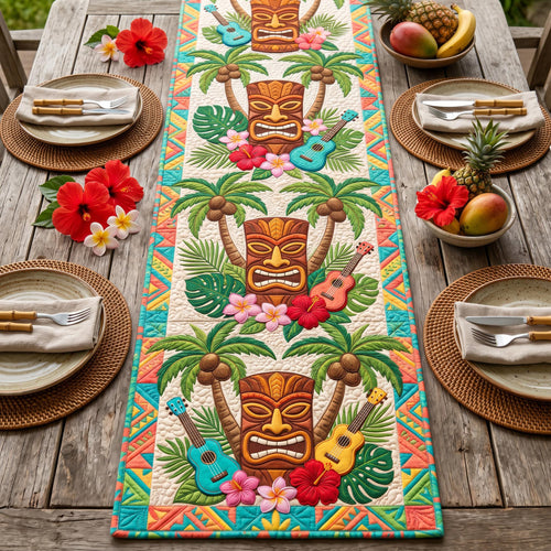 Island Guardian Quilted Table Runner NCU0TD2714