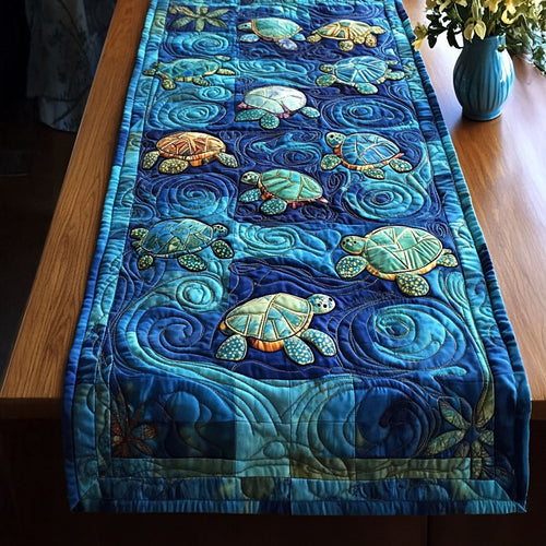 Island Journey Quilted Table Runner NCU0PT2391