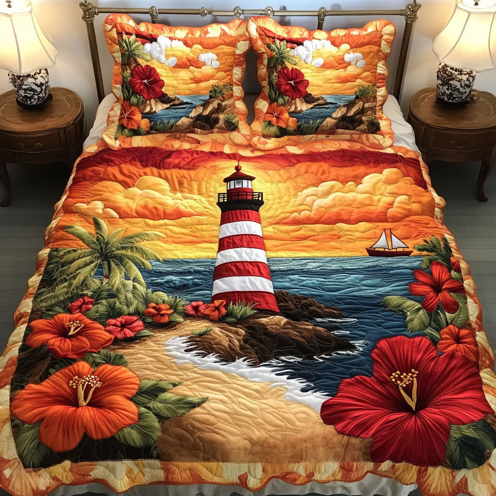 Island Keeper 3-Piece Quilted Bedding Set NCU0NT7243
