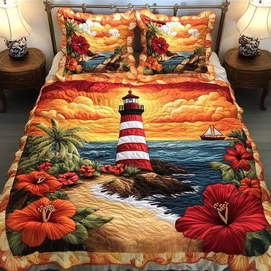 Island Keeper 3-Piece Quilted Bedding Set NCU0NT7243