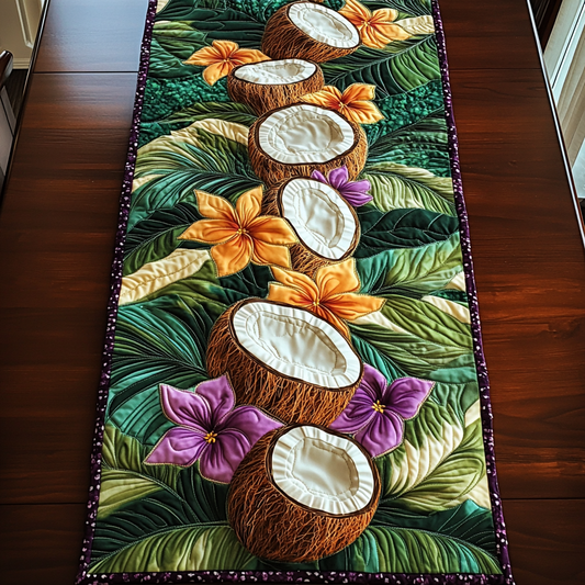Island Paradise Quilted Table Runner NCU0DK5912