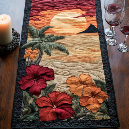 Island Radiance Quilted Table Runner NCU0VH4906