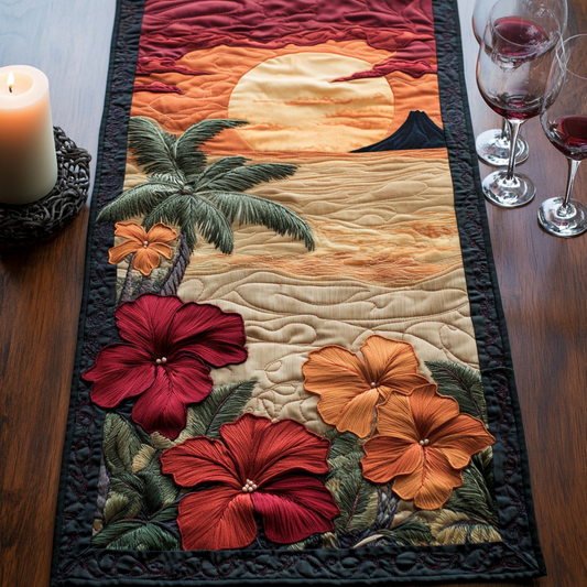 Island Radiance Quilted Table Runner NCU0VH4906