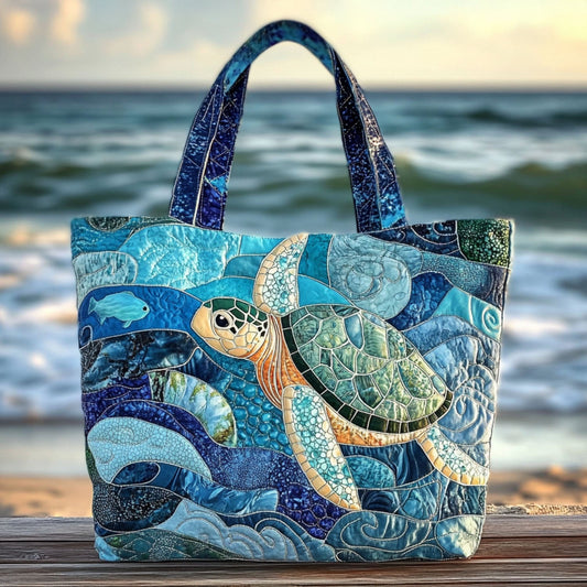 Island Roamer Quilted Tote Bag NCU0PT7996