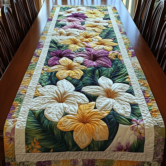 Island Serenity Quilted Table Runner NCU0DK5981
