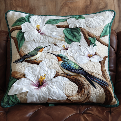 Ivory Whisper Wings Quilted Pillow Case NCU0NT6212