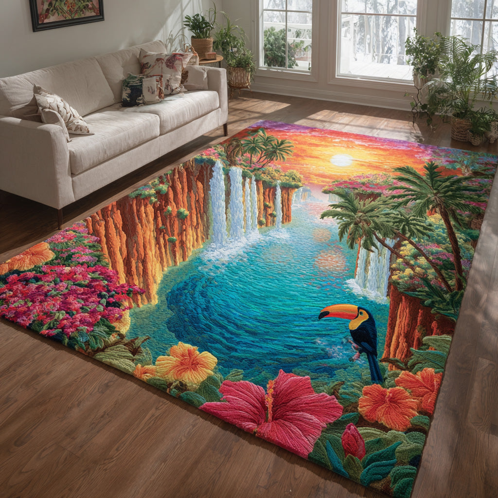 Ivory Torrent Area Rug NCU0VL3510