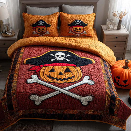 Jack O Captain 3-Piece Quilted Bedding Set NCU0NT9514
