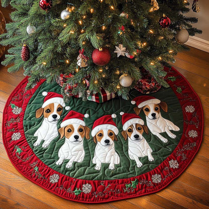 Jack Spirit Christmas Quilted Tree Skirt NCU0NT1687