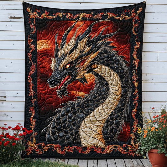 Jade Scales Quilted Blanket NCU0NT7714