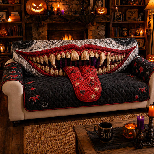 Jester Bite Quilted Sofa Cover NCU0TD2901
