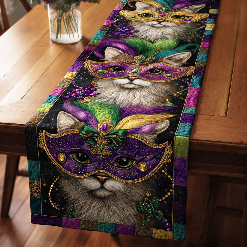 Jester Cat Quilted Table Runner NCU0NT11806