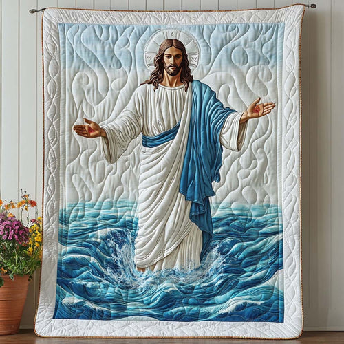 Jesus Is Love Quilted Blanket NCU0NT7772