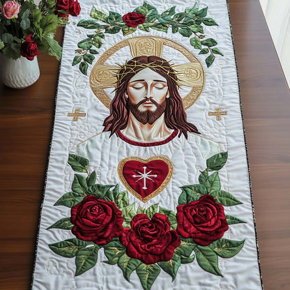 Jesus Is Love Quilted Table Runner NCU0NT7780