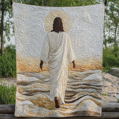 Jesus Lifting Hope Quilted Blanket NCU0DV6366