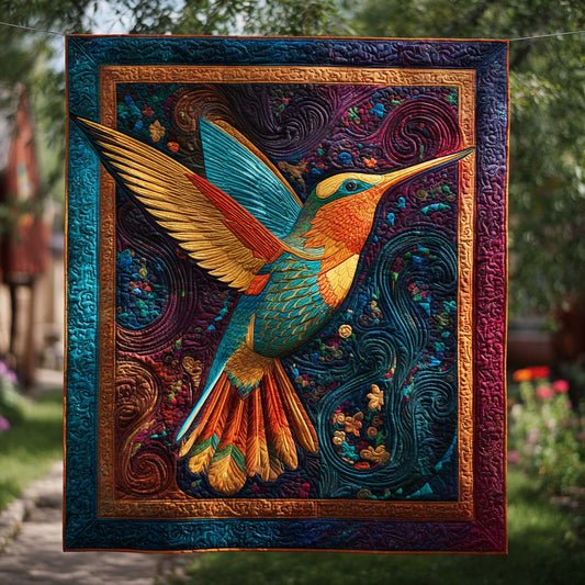 Jewel Flight Quilted Blanket NCU0TV007