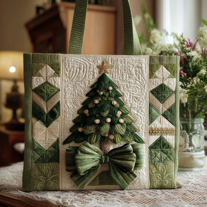 Jingle Glow Quilted Tote Bag NCU0NT10639