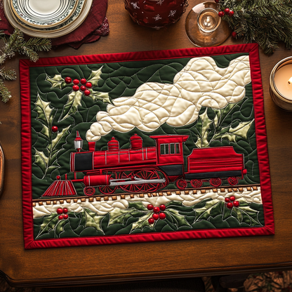 Jingle Journey Quilted Place Mat NCU0VH824