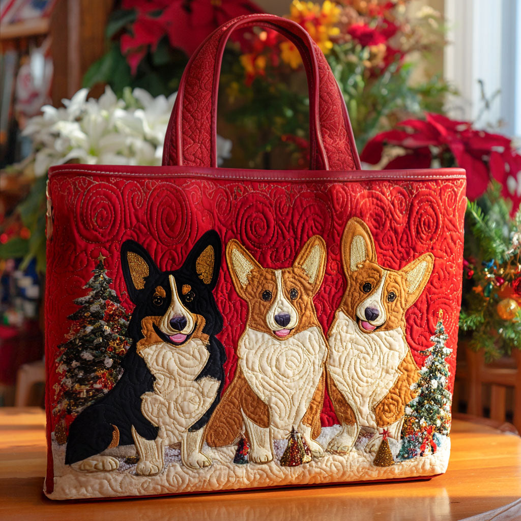 Jingle Paws Quilted Tote Bag NCU0PT9238