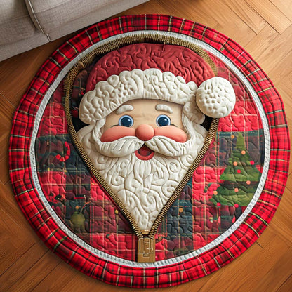 Jingle Time Quilted Round Mat NCU0NT9743